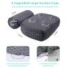 Bath Pillow for Tub Support Neck and Back, Bathtub Pillow Bath Accessories for Bathtub Women, Hot Tub Accessories for Adults Gray view 2