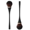 AKOAK 1 Pack Large Powder Mineral Brush, Kabuki Makeup Brush, Soft Nail Brush and Blush Brush, Daily Makeup Professional Loose Brush (Black, Round Head) view 2