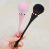 AKOAK 1 Pack Large Powder Mineral Brush, Kabuki Makeup Brush, Soft Nail Brush and Blush Brush, Daily Makeup Professional Loose Brush (Pink, Round Head) view 3