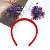 AIUPUOC 4th of July Headbands Independence Day Headband Patriotic Hair Accessories Hair Bands Fourth of July Outfits Hair Decorations USA Flag Star Head Bopper Hair Supplies 1Pcs view 4