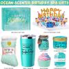 Birthday Gifts for Women Friendship, Ocean Relaxing Spa Gifts Basket Set for Women, Self Care Gifts Unique Happy Birthday Gift Idea for Mom Her Best Friends Sister Wife Girlfriend Coworker Teacher view 3