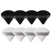 8 Pieces Triangle Powder Puff Face Soft Triangle Makeup Puff Velour Cosmetic Foundation Blender Sponge Beauty Makeup Tools view 1