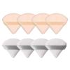 8 Pieces Triangle Powder Puff Face Soft Triangle Makeup Puff Velour Cosmetic Foundation Blender Sponge Beauty Makeup Tools view 1