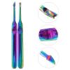 FOMIYES 2pcs Stainless Steel Cuticle Remover Pusher for Nail Care Professional Dual-sided Manicure Tool for Home Salon Use Compact Design for Easy Handling view 4