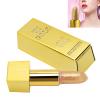 3.5g Gold Bar Lipstick, Long Lasting Moisturizing And Smooth Lip Makeup Cosmetics (Gold Lipstick 1#Foreign Edition) view 3