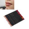 12Pcs Lip Liner Contour Pencil, Lip Liner Contour Pencil Matte Lipstick Set for Beauty Lovers Lipstick Pencil Makeup Tool Set Lip Contour Pencil Matte Lipstic view 3