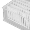 5 Layers Acrylic Eyelash Storage Box, Cosmetic Makeup Storage Box, False Eyelash Case Lash Display Organizer, Clear Single Eyelash Implant Holder Case for Makeup Display Container view 3