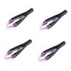 Beatifufu 4pcs Automatic Retractable Eyebrow Tweezers for Precise Facial Hair Removal Smart Portable and Design Random Colors for Effortless Grooming view 1