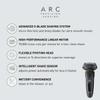 Panasonic ARC5 Electric Razor for Men with Pop-up Trimmer, Wet Dry 5-Blade Electric Shaver with Intelligent Shave Sensor and 16D Flexible Pivoting Head - ES-LV67-K (Black) (Renewed) view 2