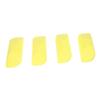 FRCOLOR 4pcs Dual-Sided Foot Care Exfoliating Files for Calluses and Dead Skin Removal Pu Material Pedicure Tools for Smooth Feet view 1