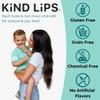Kind Lips Organic Mint Mint Lip Balm 5-Pack  Extra Minty, Cooling Peppermint Lip Care for Dry, Chapped Lips  100% Natural, Clean, Gluten-Free, Grain-Free  Made in USA  Family Value chapstick Set view 2