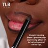 The Lip Bar - Lip Liner, Straight Facts (Dark Brown) - High Pigment & Super Creamy - Smudge Proof & Water Resistant - Jojoba Oil, Aloe Vera, Coconut Oil, & Vitamin E - Vegan & Cruelty Free - .042 oz view 3
