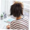 Beavorty Messy Bun Hair Piece for Women Curly Wavy Hair Bun Extensions for Daily Wear and Special Occasions Brown Black Easy to Use Updo Tool view 4