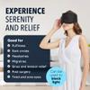Everlasting Ice RX Cooling Eye Mask for Puffiness - Gel Eye Mask Reusable - Eye Ice Pack for Migraines, Sinus Pain, Sore Eyes & Face Ice Pack Therapy - with Adjustable Strap view 3
