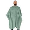 Barber Strong The Barber Cape Haircut Cover for Men, Hair Repelling and Static-Reducing Material, Flexible Elastic Neckband, Water Resistant Fabric, Oversized for Complete Coverage - Green Shield view 1