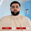 Barber Strong The Barber Cape Haircut Cover for Men, Hair Repelling and Static-Reducing Material, Flexible Elastic Neckband, Water Resistant Fabric, Oversized for Complete Coverage - Khaki Shield view 4