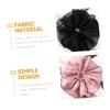 FRCOLOR 4pcs Extra Elastic Hair Scrunchies for Women Girls Stylish Ponytail Holders for Daily Wear Parties Special Occasions view 2