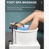 AMEERR Acrliy Foot Bath Basin for Soaking Feet, Adjustable Temperature with Colorful Lamp, Sturdy Acrylic Foot Massager Spa for Women & Men view 4