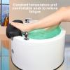 AMEERR Round Footbath Feet Soaking Tub Foot Bath Spa with Heat and Massage Acupoint Great for Getting The Dead/Old Skin Off Your Feet Health Manicure Basin Pedicure Spa Bathtub (Size : Bath) view 3