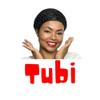 Tubi Mesh Crochet Hair Net Knit Snood Hat Thick Short Women Hairnet Wrap Doobie Snoods Cover Ornament for Sleeping (Black) view 3