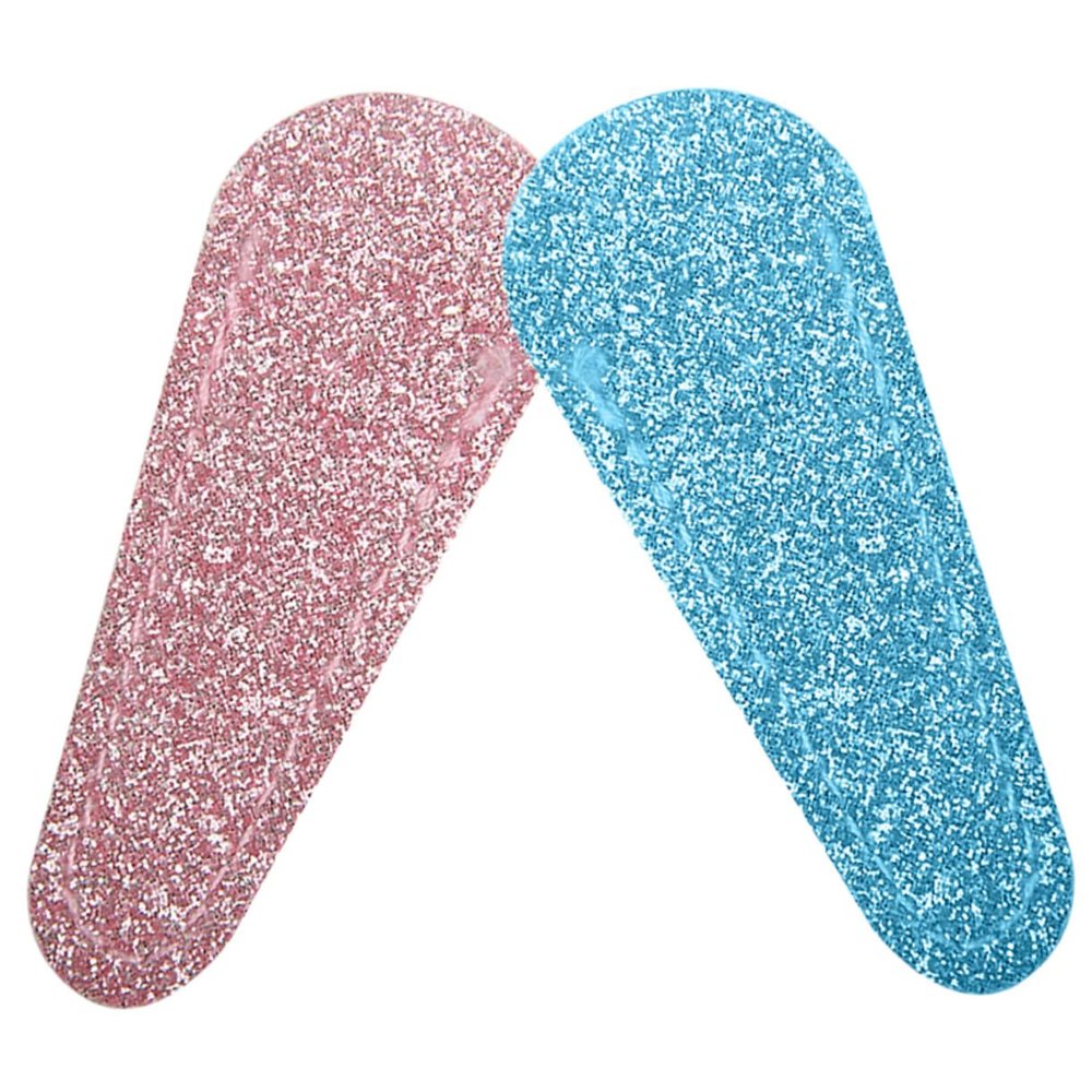 2 Pcs Glitter Nail Scissor Covers | Pu Leather Protective Sleeves for Manicure & Pedicure | Stylish Scissor Protectors for Nail & Toenail Care