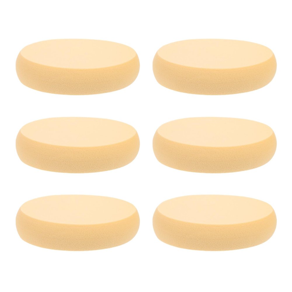 Foundation Sponge 6pcs Makeup Sponges Beauty Eye Face Foundation Cosmetic Powder Puff for Liquid Foundation Powder Concealer Makeup Blending Sponges