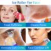 Avonex Ice Cube Face Roller, Eyes and Neck, Brighten Skin & Enhance Your Natural Glow, Reusable Facial Treatment, Ice Cube Roller to Tighten Skin & De-Puff The Eye Area, Mini and Cute Size (Pink) view 3