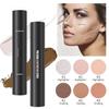 Lovelycat Highlighter Stick Contouring Stick Concealer Contou Dual 2 in 1 Makeup Concealer Contour Cream Set Lasting Contouring Makeup Set (01:Lvory + Dark Brown) view 4