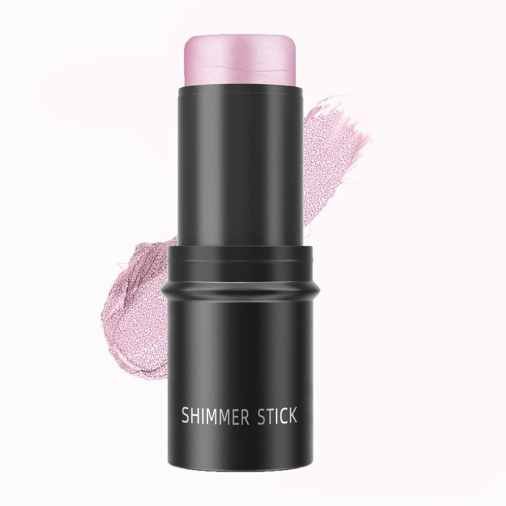 Lovelycat Cosmetics Stick Set 1 Pack Makeup Sticks for Lips Cheeks Contour Shimmer Highlighter Stick Moisturizer Stick Blush Stick for Older Women Mature Skin Face Makeup (01 Moisturizing stick)