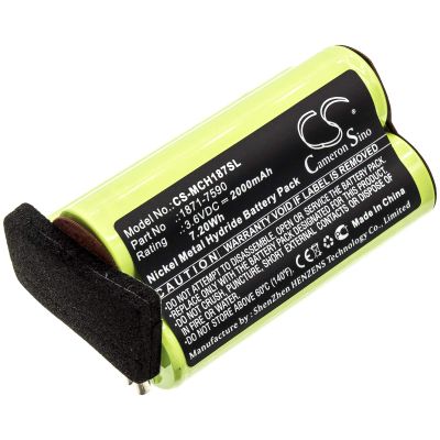 Auronino Moser Replacement Battery for Super Cordless 1872 Clipper ChromStyle 1871 Wella Academy ChromStyle Compatible with 1871-7590(2000mAh)