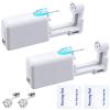 Ear Piercings Kits, Painless Ear Piercing Kits, Easy to Use Ear Piercing Gun Kits with 3mm 4mm 5mm Silver Piercing Earrings Studs (5mm) view 1