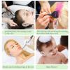 200PCS Clear Disposable Ear Protectors, Waterproof Ear Protectors for Bathing, Hair Colouring and Beauty Treatments view 2