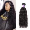 HMDABD Mannequin Hair Cutting Head Hair Human Weave Hair Bundles Hair Bundles Natural Curly Brazilian Black wig Hairstyle Doll HeadB18inch view 2
