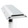 Goodfellas Smile SYNTESI STAINLESS STEEL Double Edge Safety Razor  CNC Machined with an Extreme Comfort Angle, Made in Italy view 3