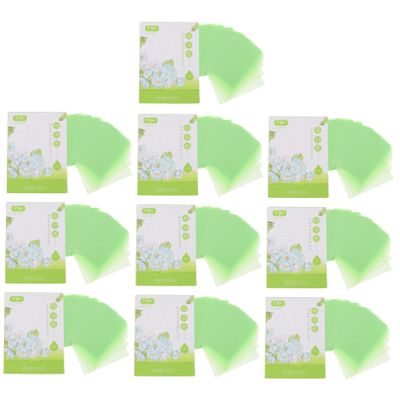 FRCOLOR 10 Boxes Oil Blotting Paper Flour Organic Rice Paper Oil Blotting Sheets for Face Organic Wipes Film Oil Absorbing Wipes Charcoal Blotting Facial Summer