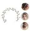 Abaodam 2pcs Wedding Headband Hair Vine Bridal Hair Accessory for Elegant Appearance view 2