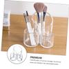 Beavorty Cosmetic Storage Box Acrylic Storage Box Makeup Containers Clear Container Cosmetic Organizer Lipgloss Display Case Makeup Lip Gloss Makeup Brush Holder Makeup Storage Case Make up view 4
