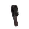 FRCOLOR 2pcs Beard Brush for Men Beard Comb Brush Natural Bristle Boars Hair Portable view 2
