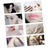 FRCOLOR 400pcs Double-tipped Makeup Cotton Swabs Natural Cotton Multifunctional Swabs for Eye Shadow Lipstick Nail Polish Safe Portable Box view 2