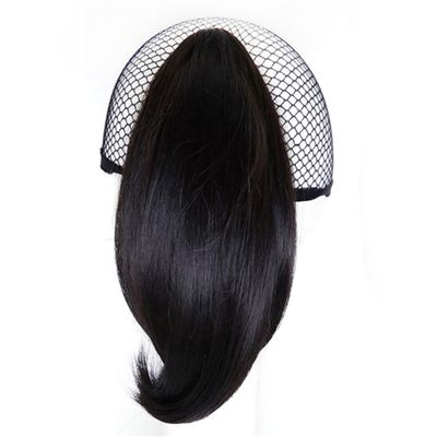 12 Colors Curved Straight Short Synthetic Ponytailtails For Ponytailtail MW013-2 6inches