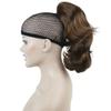 12" Dual Use Curly Styled Clip In Claw Ponytailtail Hair Extension Synthetic Hairpiece With A Jaw/Claw Clip H16-613 12inches view 3