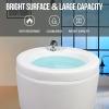 AMEERR Pedicure Foot Spa Foot Soaker Round Footbath Hot and Cold Adjustment Salon Massage Equipment Basin Sturdy Durable Acrylic Foot Bath Used in Beauty Salons and Nail Salons (Size : Bath) view 2
