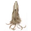 12" Synthetic Hair Braids Claw On Ponytailtail Clip In On Hair Extensions Hair Ponytailtail Hairpieces ash blonde 12inches view 1