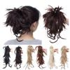 12" Synthetic Hair Braids Claw On Ponytailtail Clip In On Hair Extensions Hair Ponytailtail Hairpieces ash blonde 12inches view 2