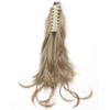 12" Synthetic Hair Braids Claw On Ponytailtail Clip In On Hair Extensions Hair Ponytailtail Hairpieces ash blonde 12inches view 3