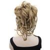 12 Inch Adjustable Messy Style Ponytailtail Hair Extension Synthetic Hair-Piece With Jaw Claw 19 12inches view 2