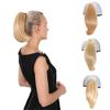 12 Colors Curved Straight Short Synthetic Ponytailtails For Ponytailtail MW013-27H613 6inches view 2