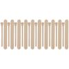 Cabilock 100pcs Wax Applicator Sticks for Hair Removal Smooth Wooden Waxing Tools for Facial Masks and Crafts Safe and Burr Design for Easy Use view 1