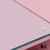 BarberPub Manicure Table with Drawers, Storage Shelves Spa Beauty Salon Station Nail Desk 2673 (Pink) view 4