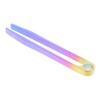 DOITOOL 3pcs Titanium Camping Tweezers Keychain Mini Tool Slanted Tweezers Outdoor Accessory view 4